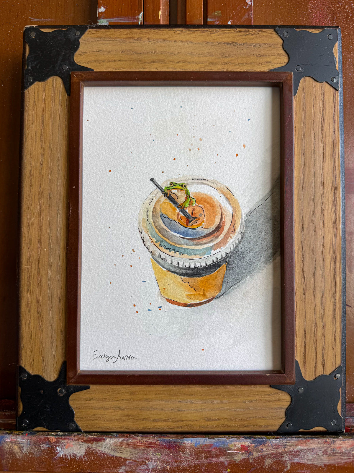 Spud the Green “Tea” Frog